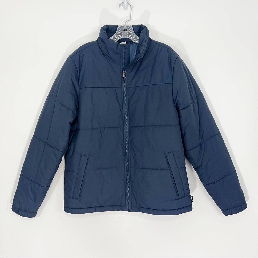 Women's Blue Puffer Jacket